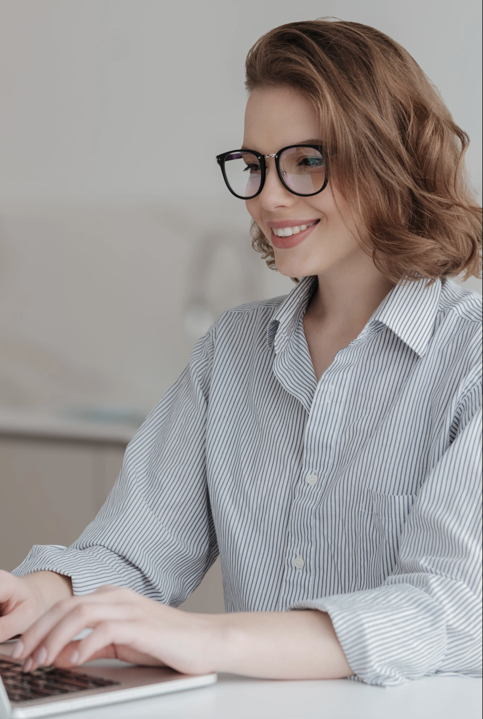Professional woman working